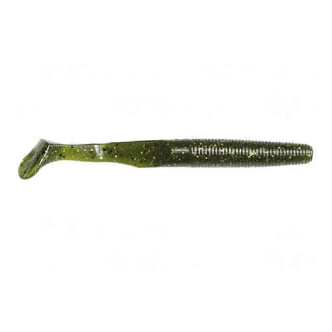 Gary Yamamoto Senko Worm  4 or 5"  10 Pack  Watermelon with Large Black & Small Gold