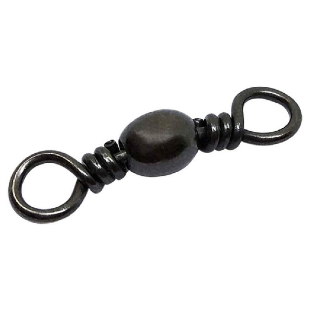 Sea Striker Twisted Barrel Swivels - Black