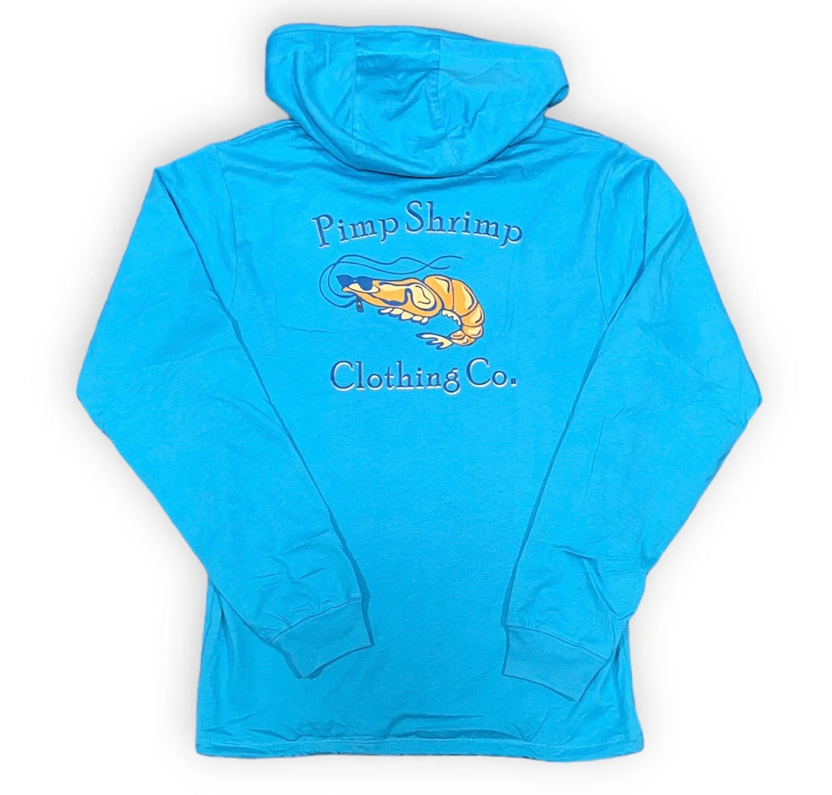 Pimp Shrimp Blue Mist T-Shirt Hoodie