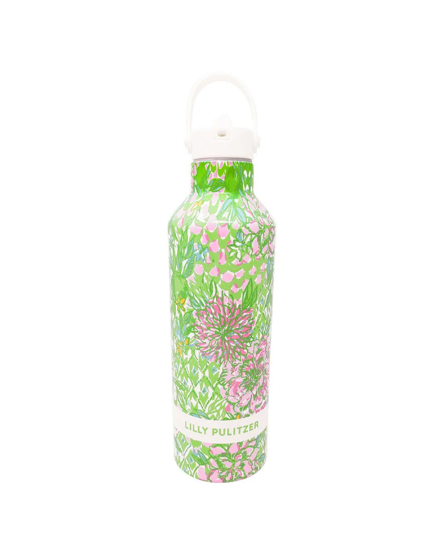 Lilly Pulitzer Stainless Steel Water Bottle - Lime Feeling Good