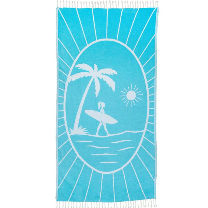Shaka Love Turkish Beach Towels