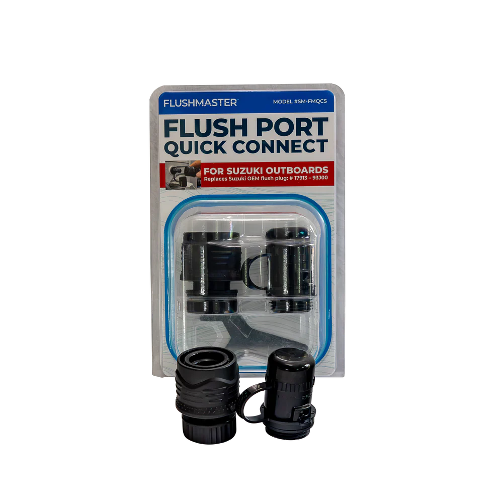 Flush Port Quick Connect for Suzuki