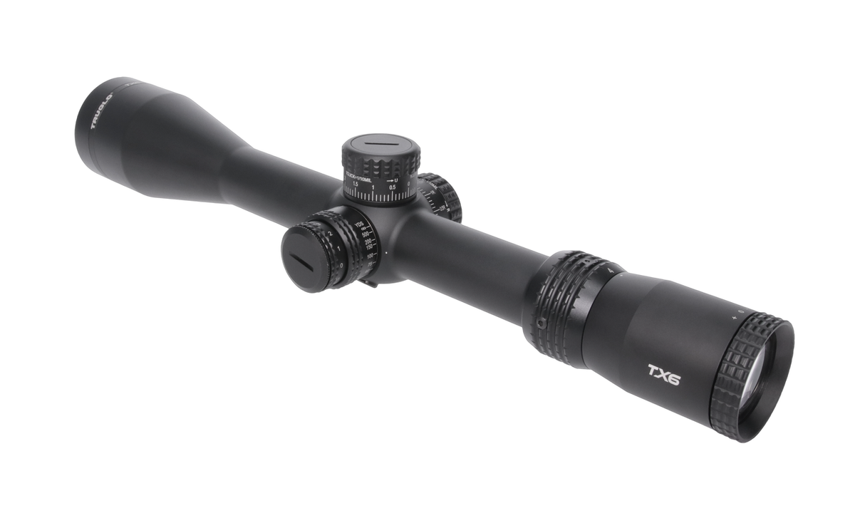 TRUGLO Tx6 Rifle Scope - 4-24x Magnification