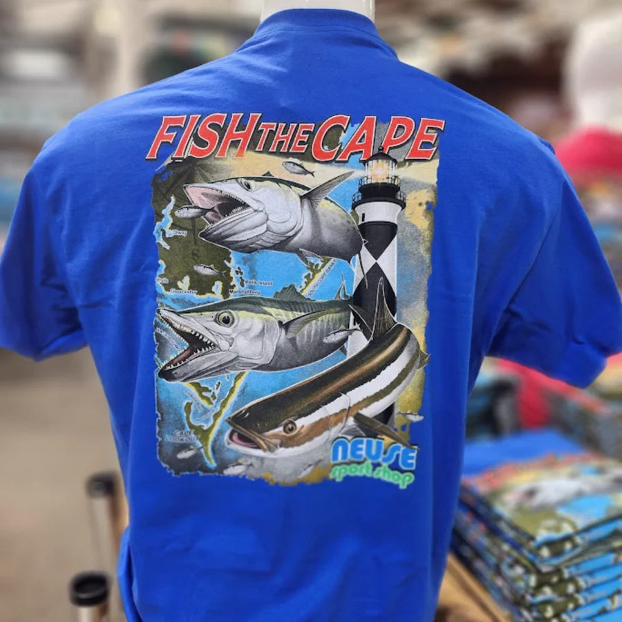Neuse Sport Shop Fish The Cape T-Shirt's