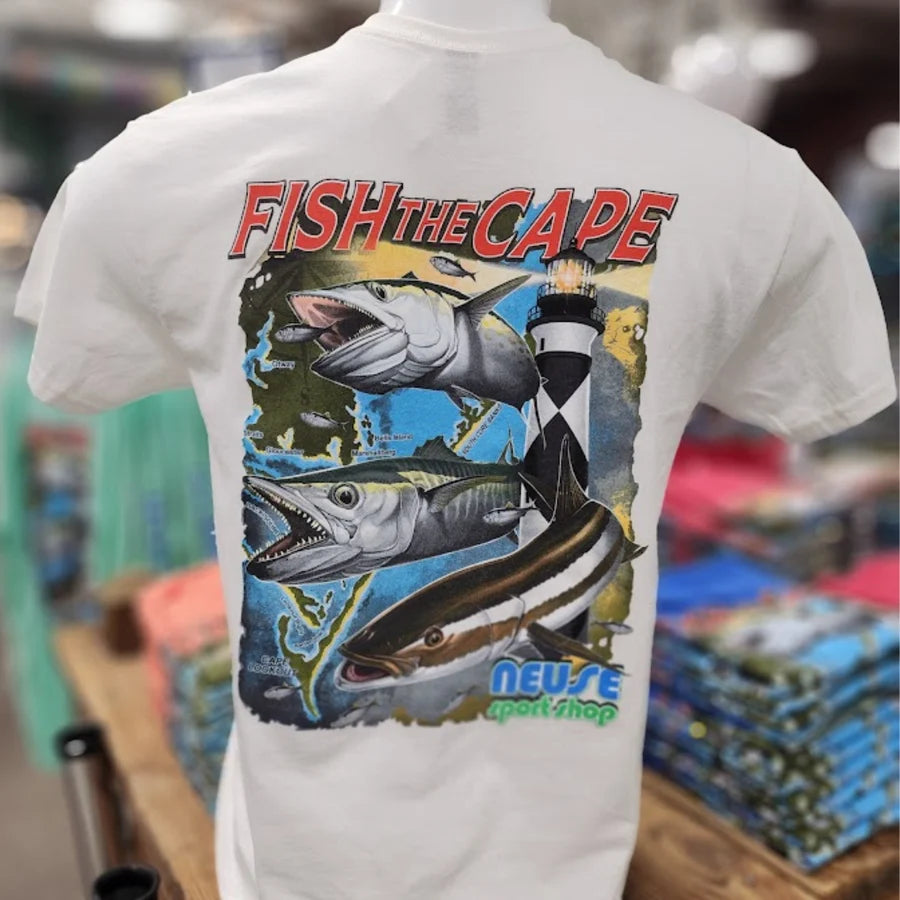 Neuse Sport Shop Fish The Cape T-Shirt's