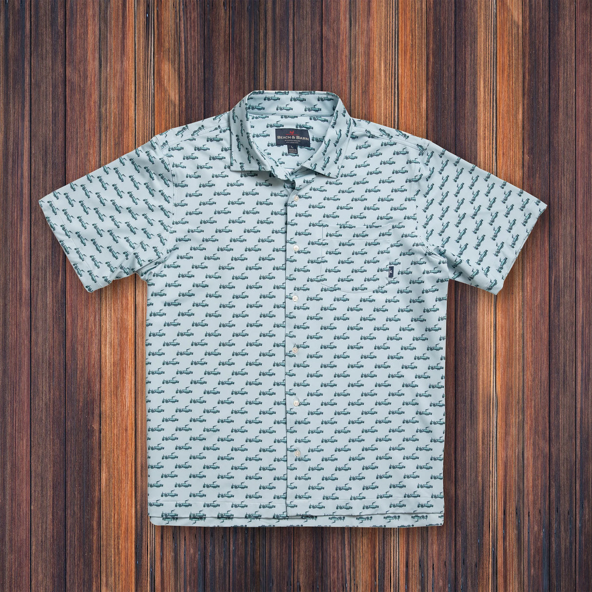 Beach & Barn Outfitters Tractor Pool Sportshirt - Chambray