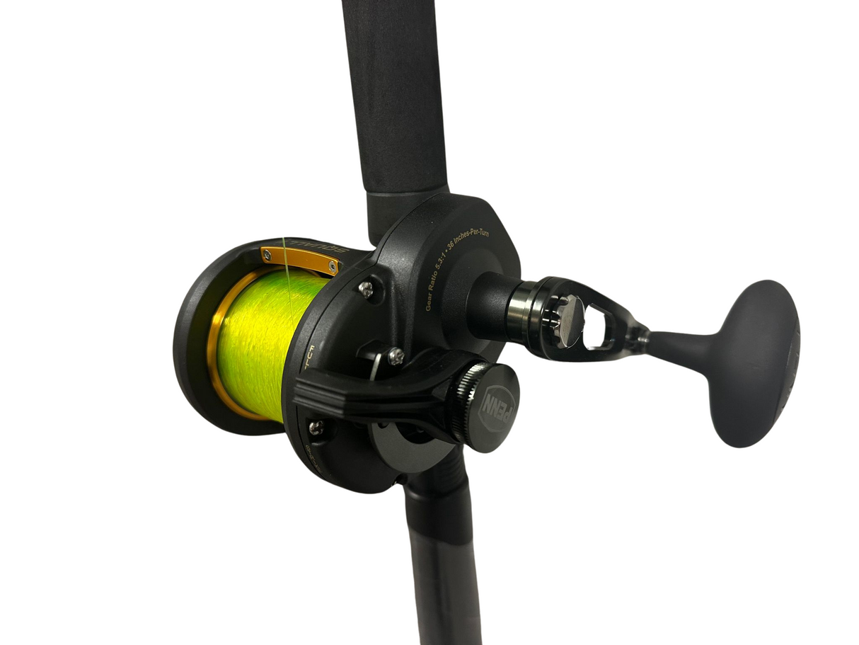Penn Squall II 30LD - 7' Rod & Reel Combo w/20lb Hi-Vis