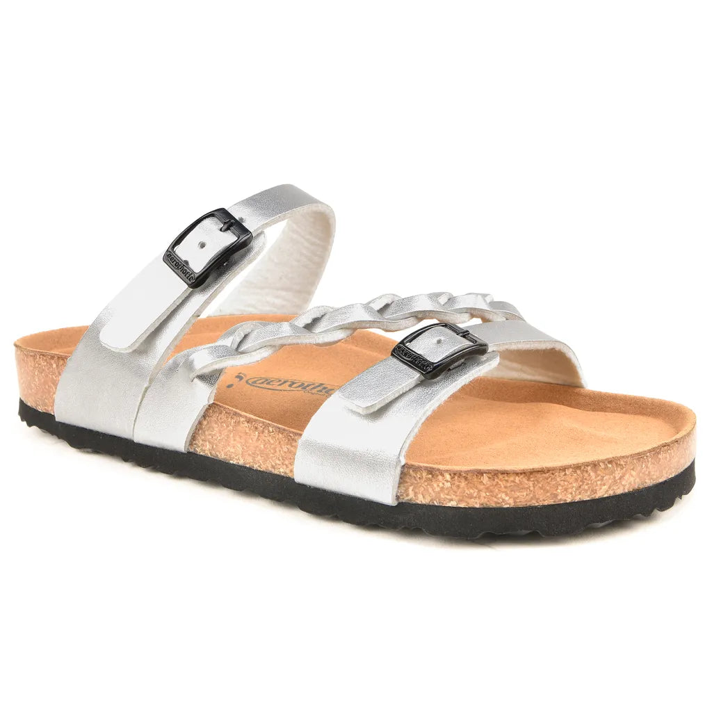 Aerothotic Viking Women's Sandals - Silver