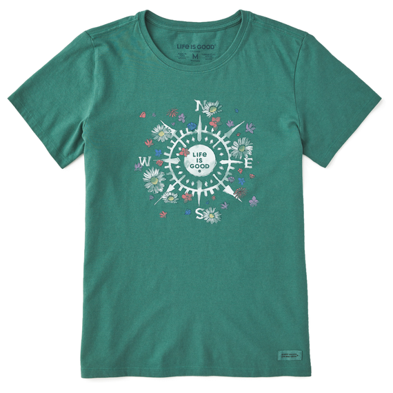 Life Is Good Women's Beauty in All Directions Crusher Tee