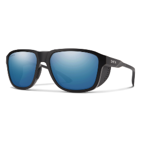 Smith Basecamp Sunglass: Matte Black | Chromapop Polarized Gray Green Lens