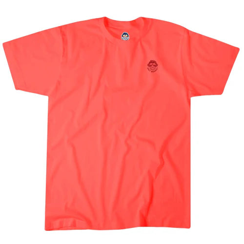 Salt Monkey Crab A Cold One Tee - Reef Coral