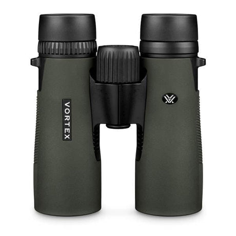 Vortex binoculars on a white background