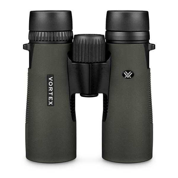 Vortex binoculars on a white background