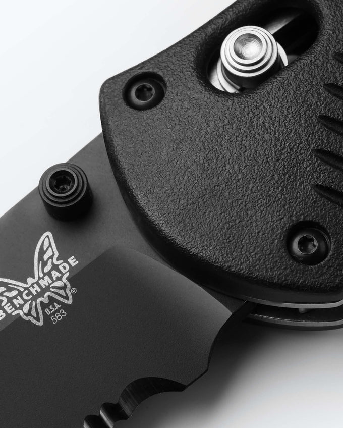Benchmade Barrage Black Valox Tanto Knife