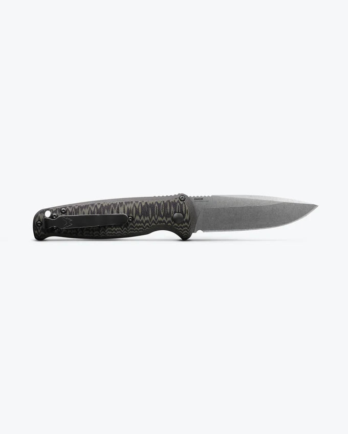Benchmade CLA Green & Black G10 Knife