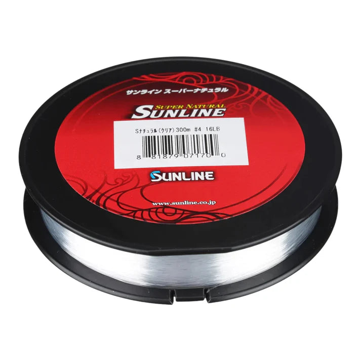 Sunline Super Natural Monofilament Line  Natural Clear - 330 Yds