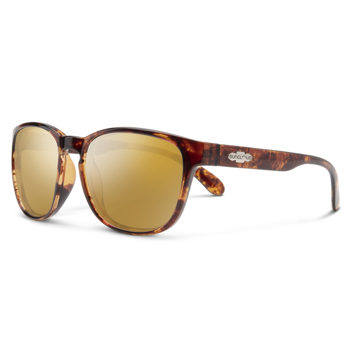 Smith Optic's Loveseat Sunglasses - Tortoise/Polarized Sienna Mirror Lens