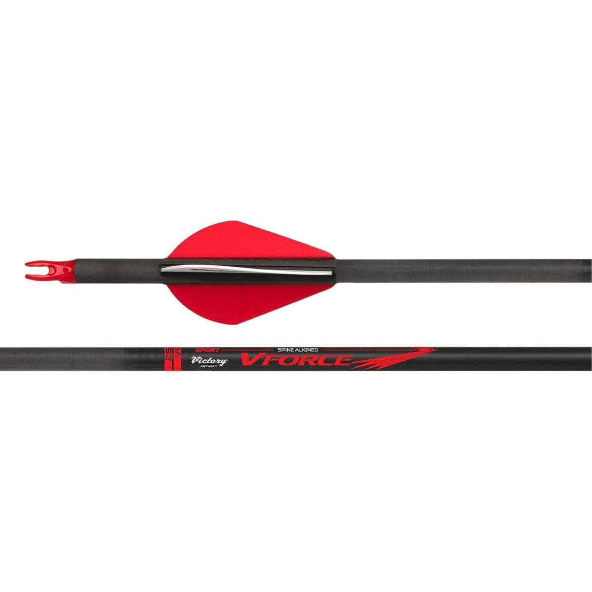 Victory Archery VForce Sport Fletched 6-Pack Arrow