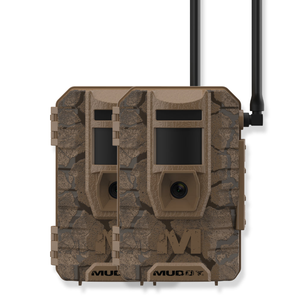 Muddy Mitigator 2.0 Cellular Game Camera Bundle, 2 Pack