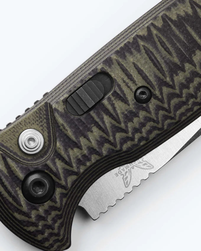 Benchmade CLA Green & Black G10 Knife