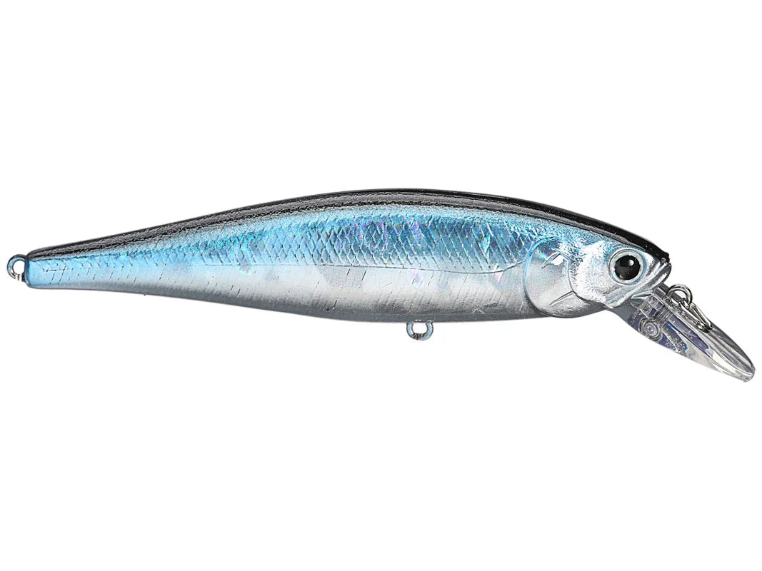 Lucky Craft Pointer Minnow 100mm Jerkbaits (Bone Pro Blue)