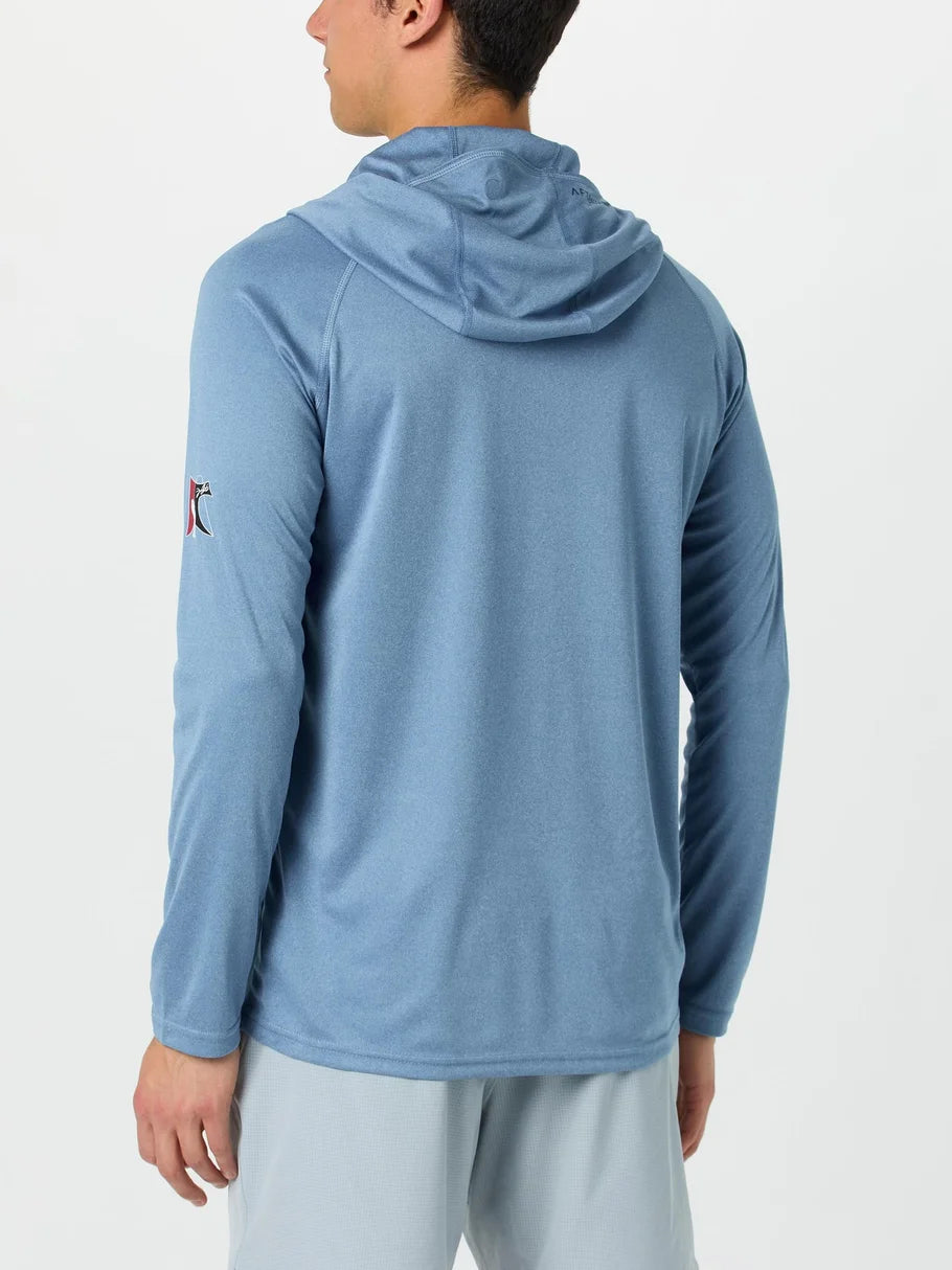 Aftco Jason Christie Hood Blue Shadow Heather - Small