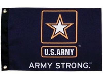 Taylor U.S. Army Strong Boat Flag 12"x18"
