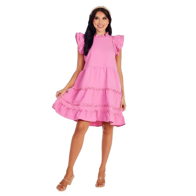 Mud Pie Pope Ruffle Dress