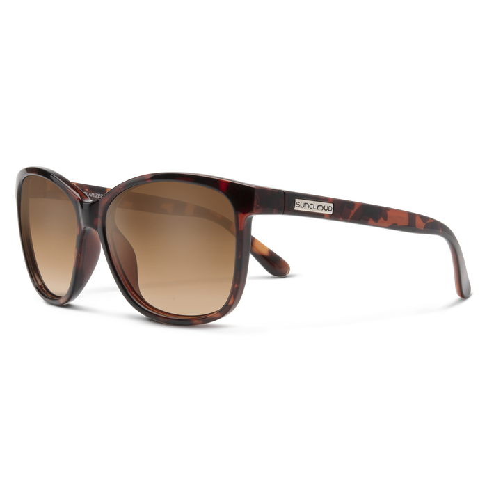 Smith Optic's Sashay Sunglasses - Tortoise/Polarized Brown Gradient Lens