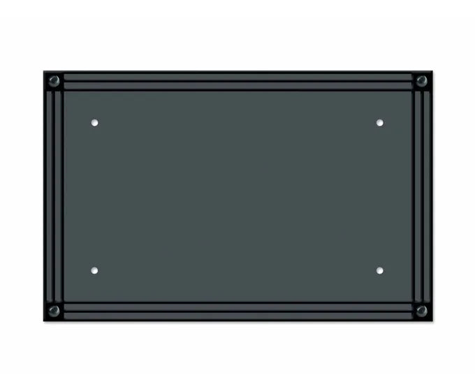 Studio M Recycled Rubber Tray - Lines