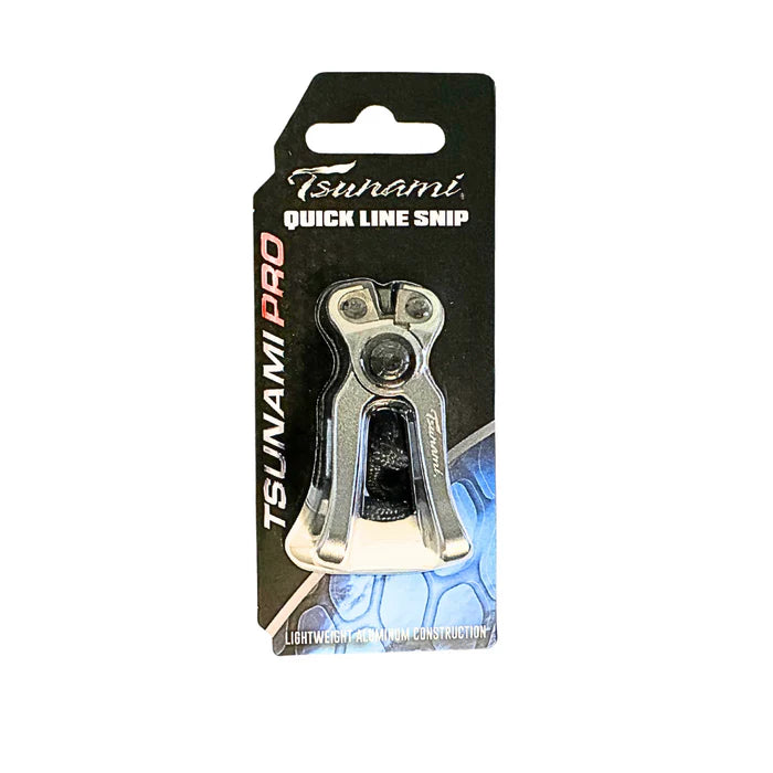 Tsunami Aluminum Quick Line Snip w/ Lanyard