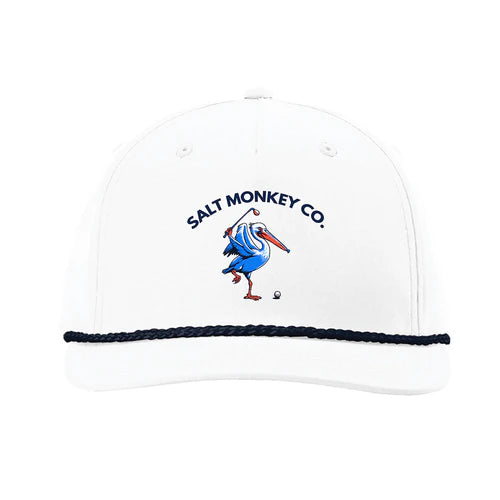 Salt Monkey Pelican Golf Rope Cap