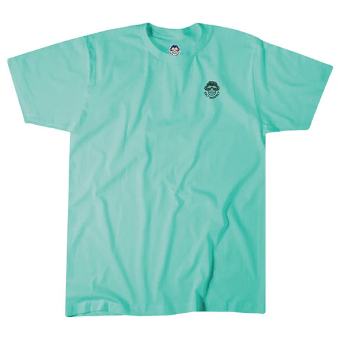 Salt Monkey Working For The Birds Tee - Sea Foam