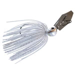 Metallic fishing lure with a detailed design on a white background
