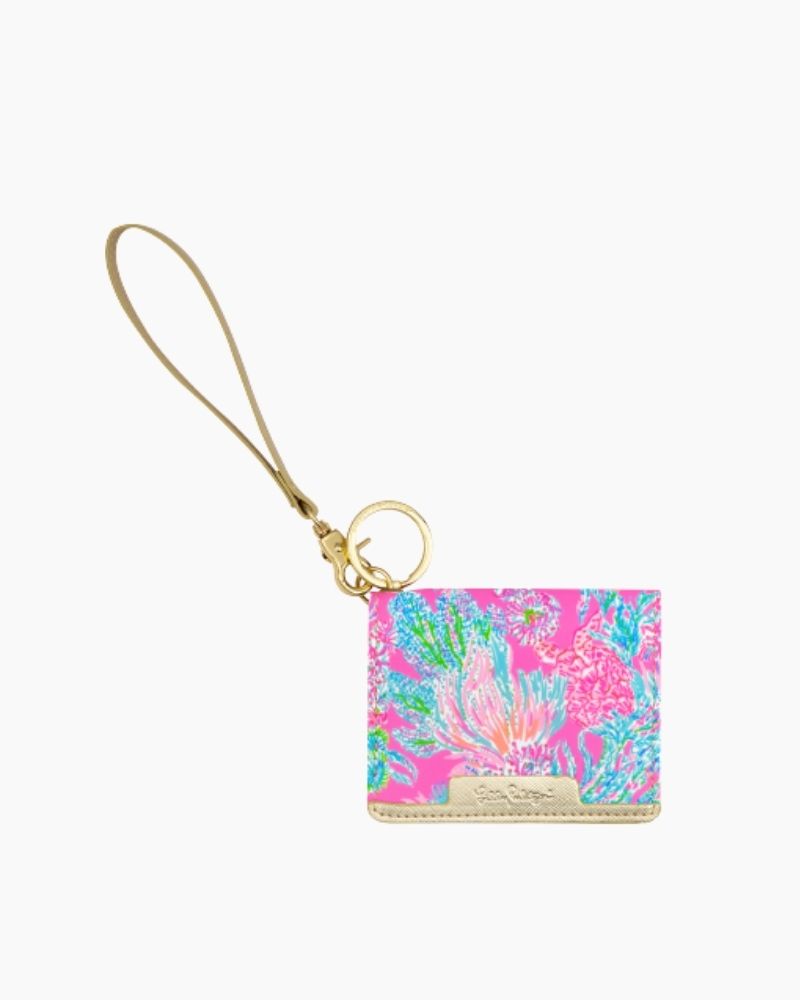 Lilly Pulitzer - Snap Card Case Seaing Things