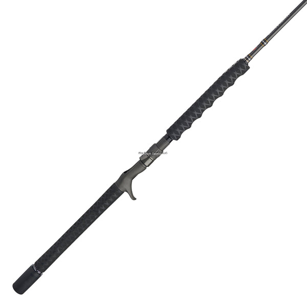 Penn Carnage III Jigging Rod Conv. SLS3 Construction Fuji K guides w/SIC Insert Fuji PLS Reel Seat, 50-130lbs. 6'2"