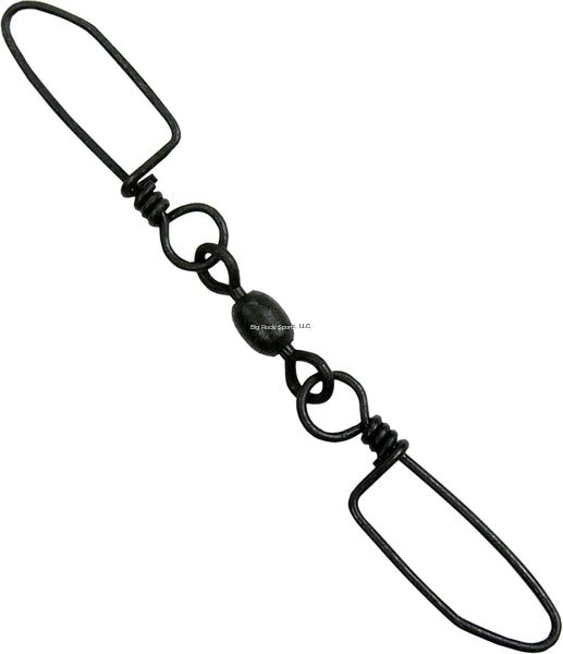 Billfisher Double Snap Swivels  Black Oxide   4Pk