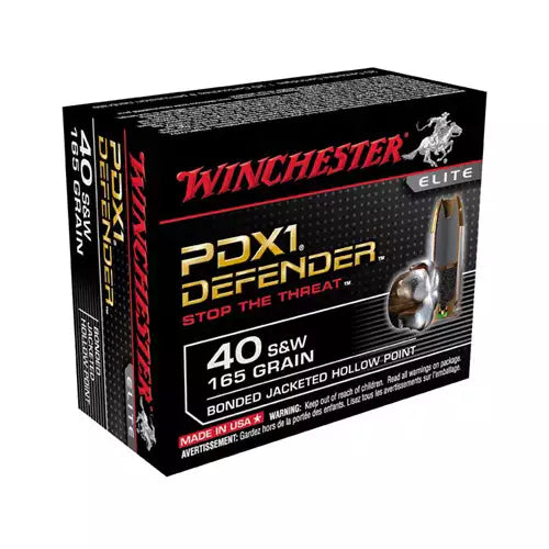 Munición Winchester 40 S&W 165 grano unido