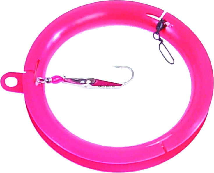 Clarkspoon Size 1 Silver Clarkspoon  5/0 Hook  3" Blade  Rigged On Leader Wheel