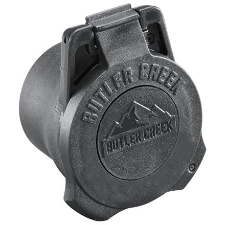 Butler Creek Element Scope Cap Objetivo 60-65 mm Almeja negra