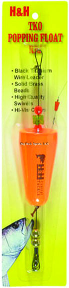 Plataforma flotante H&H TKO Popping - Naranja