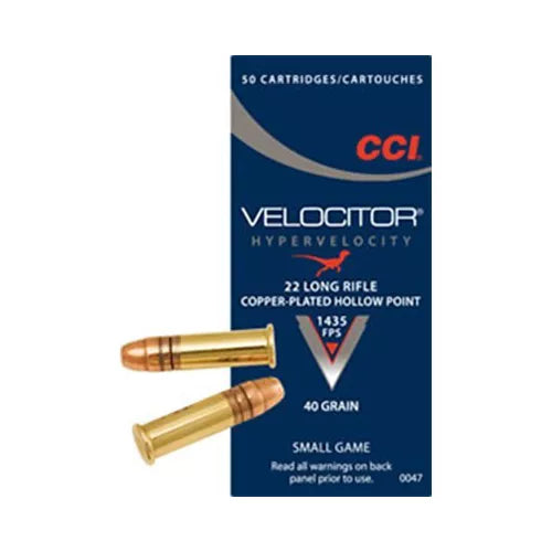 CCI Ammo 22 LR Vel 40gr CPHP