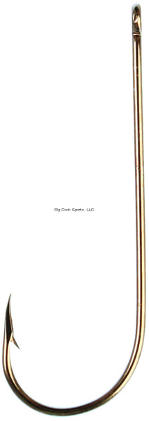 Eagle Claw Aberdeen Hook  Forged  Light Wire  Non-Offset  Ringed Eye  Bronze