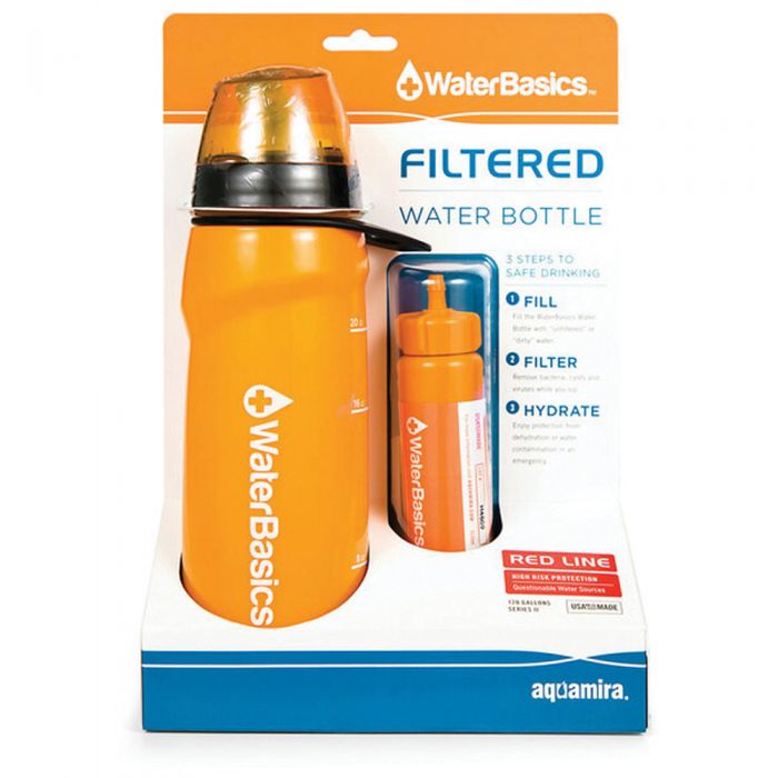 Liberty Mountain Red Line Filtered Water Bottle