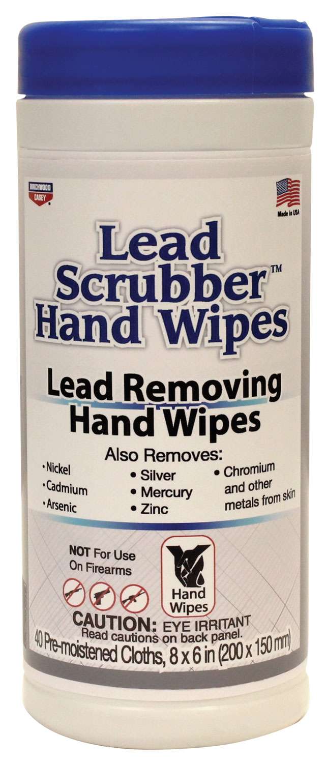 Birchwood Casey Lead Scrubber Hand Wipes 40 Per Pack