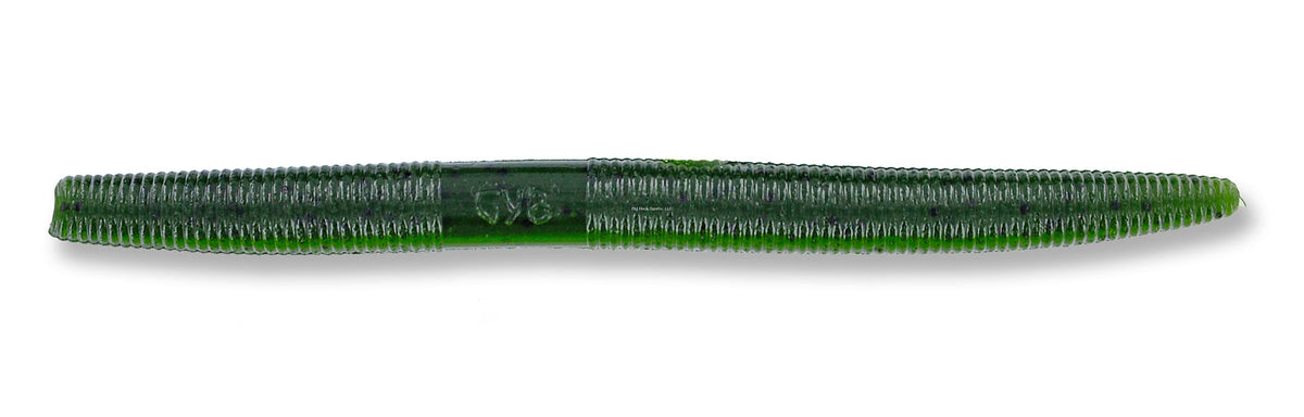 Gary Yamamoto Senko 5" Bait – Watermelon/White Color, Salt-Impregnated, Slow Sinking – For Bass Fishing