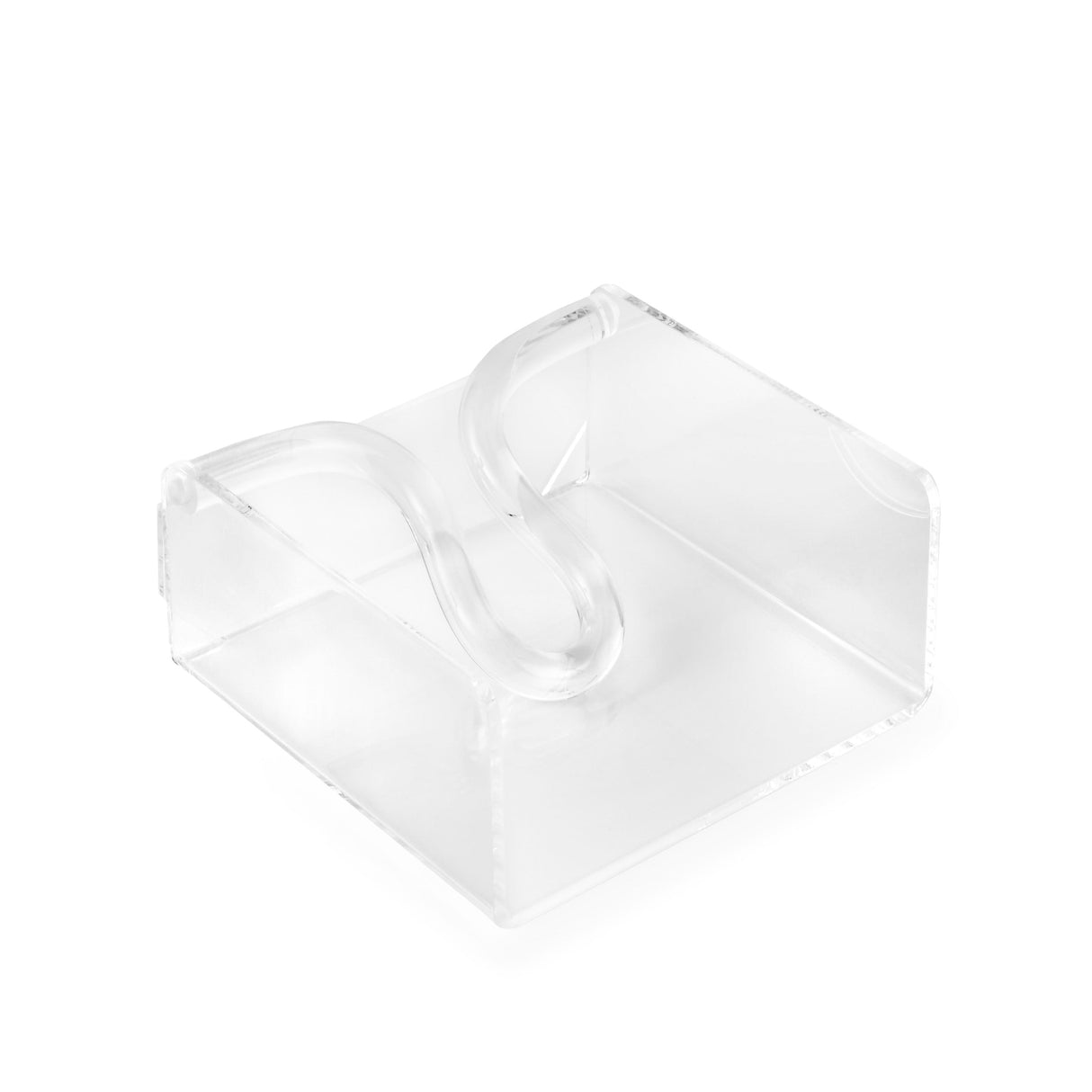 Servilletero tamaño cóctel con varilla de arco