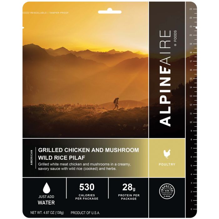 AlpineAire Grilled Chicken And Mushroom Wild Rice Pilaf
