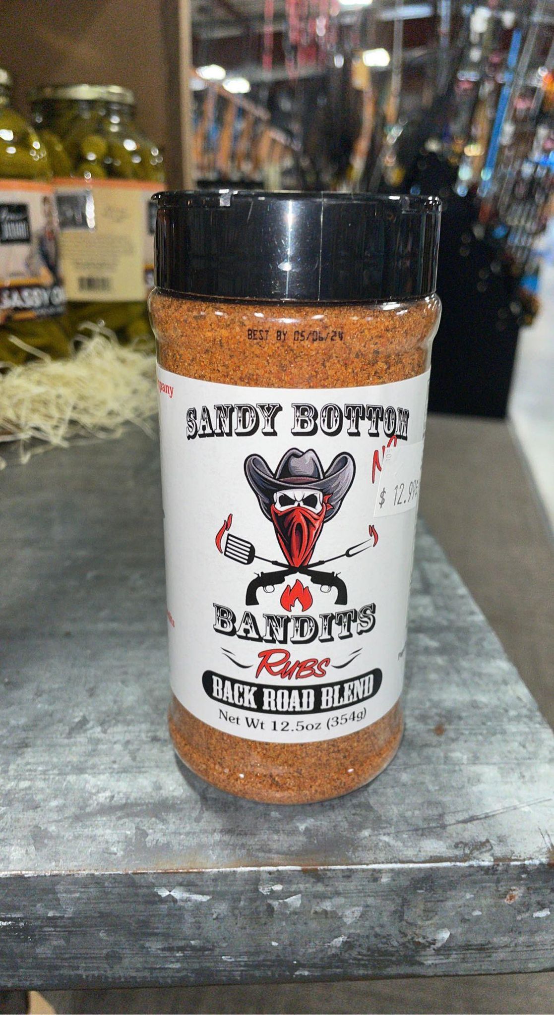 Sandy Bottom Bandits - Back Road Blend Rub  12.5Oz.