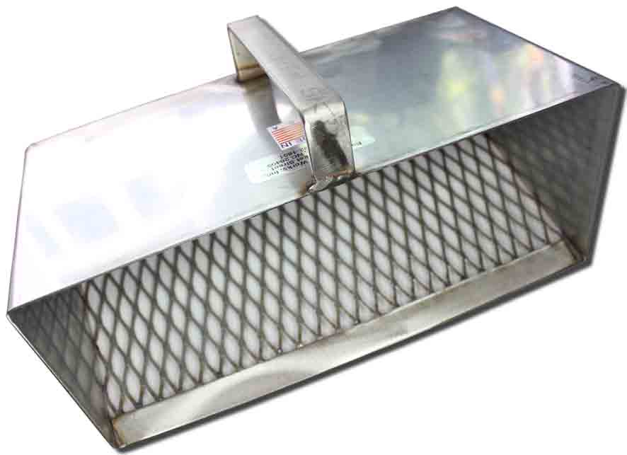 12" Stainless Steel Handheld Sand Flea Scoop